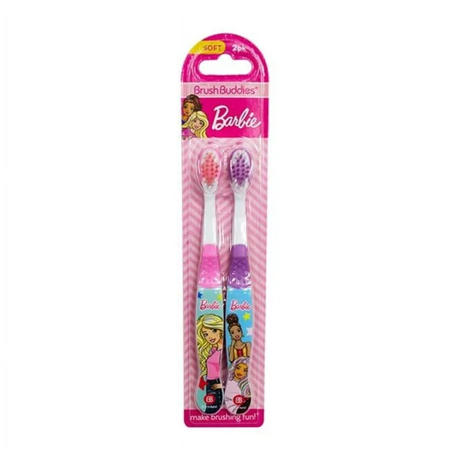 BrushBuddies - Barbie Barbie Toothbrush - Pack of 2