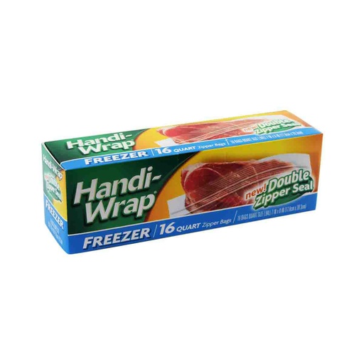 Handi-Wrap medium Size Trash Bags, 4 Count (49.2l)