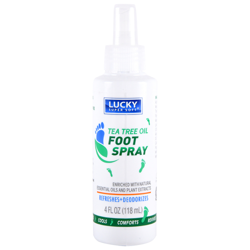 Lucky Tea Tree Oil Foot Spray - 5 Oz (148ml)