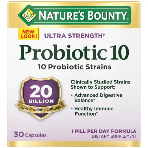 Nature's Bounty  Ultra Strength Probiotic 10 30 capsule 