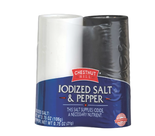 Chestnut Hill - Iodized Salt & Pepper