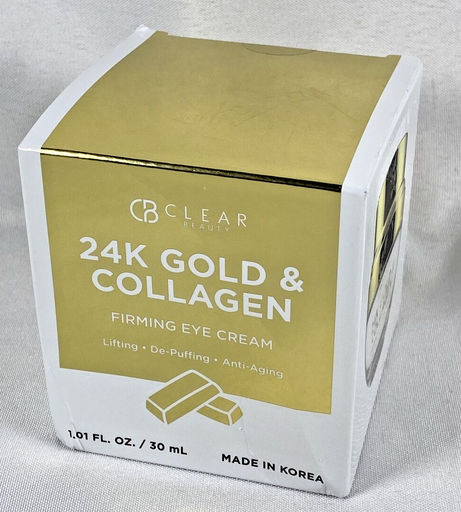 CB Clear Beauty - 24K Gold & Collagen - Firming Eye Cream