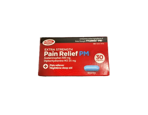 Right Remedies - Extra Strength Pain Relief PM - 30 Tablets