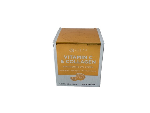 CB Clear Beauty - Vitamin C & Collagen - Brightening Eye Cream 30ml 