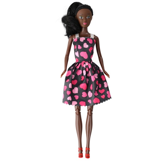 Dark Skinned Poseable Fashion Dolls, 11.5-in.