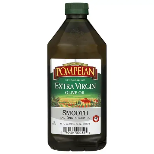 Pompeian Smooth Extra Virgin Olive Oil, 2L