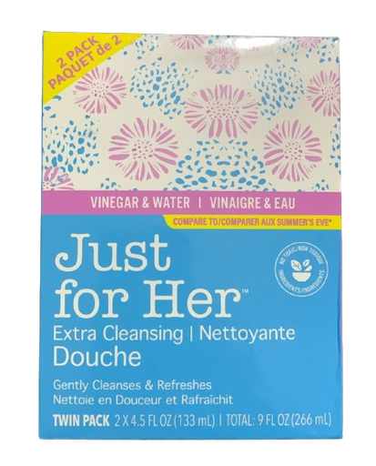 Just for Her Extra cleansing  twin pack 2 x 4.5oz(133ml) 