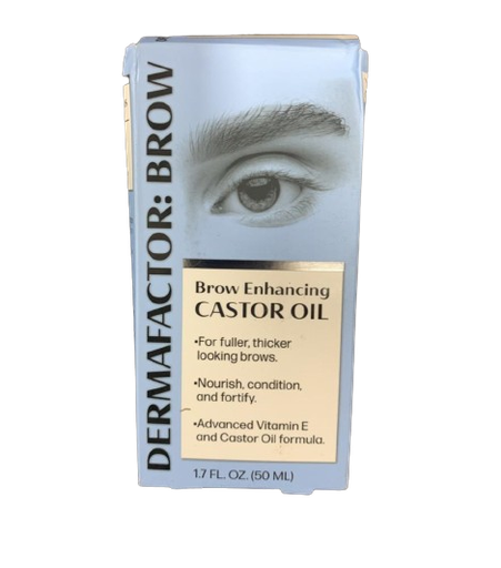 Dermafactor - Brown - Brow Enhancing Castor Oil - 50mL