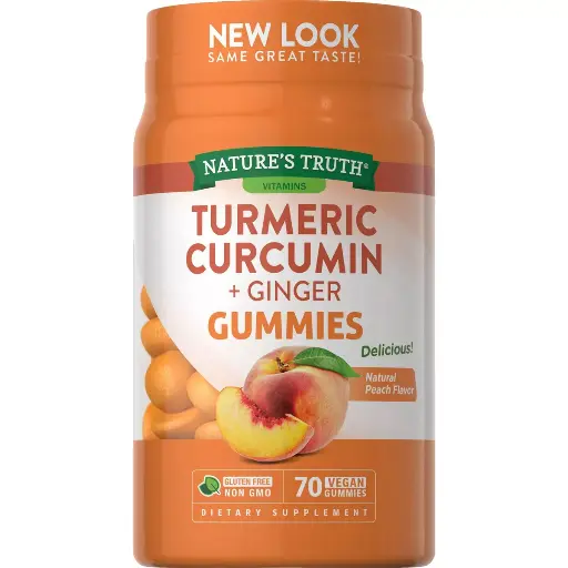 Nature's Truth Turmeric Curcumin+Ginger Gummies 70 vegan gummies