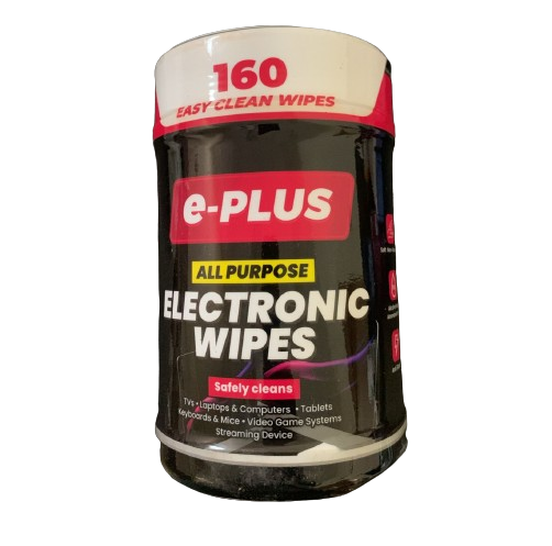 e-Plus - All Purpose Electronic Wipes, 160Ct 