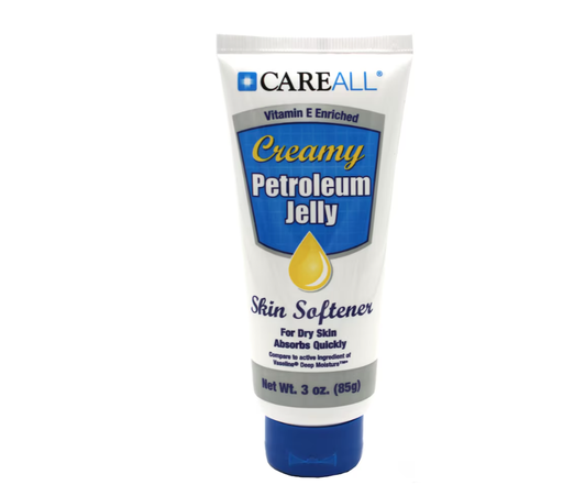 CareAll Creamy Petroleum Jelly with Vitamin E, 3-oz. Tubes