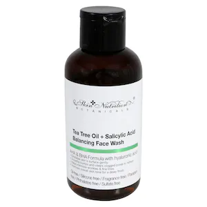 [DT] Skin Nutrition Botanicals tea tree oil+ salicylic acid face wash , 4 oz.(118ml) 