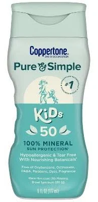 Coppertone Pure & Simple Kids Sunscreen Lotion