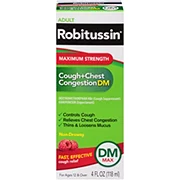 Robitussin Maximum Strength Cough and Chest Congestion DM