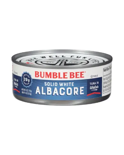 Bumble Bee Solid White Albacore Tuna in Water, 12 oz can