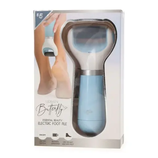 Urban Butterfly Cordless Electric Foot File & Callus Remover