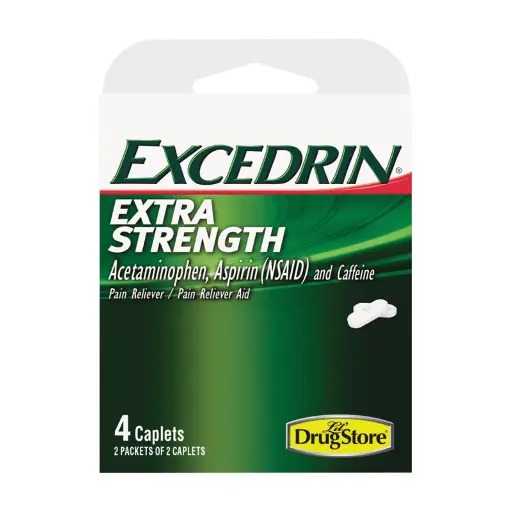 Excedrin Migraine Caplets, 4 caplets