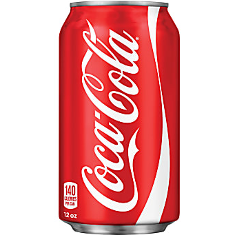 Coca-Cola Classic Soda can, 12 Oz