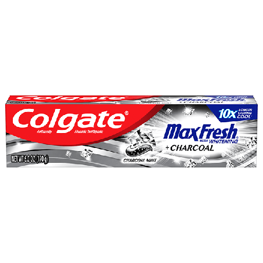 Colgate - Toothpaste Maxfresh with whitening+ Charcoal mint (178g)