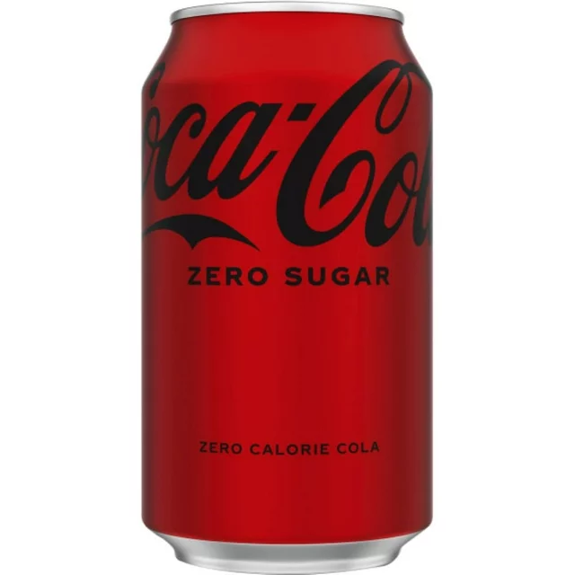 Coca-Cola Zero Sugar Soda can, 12 Oz