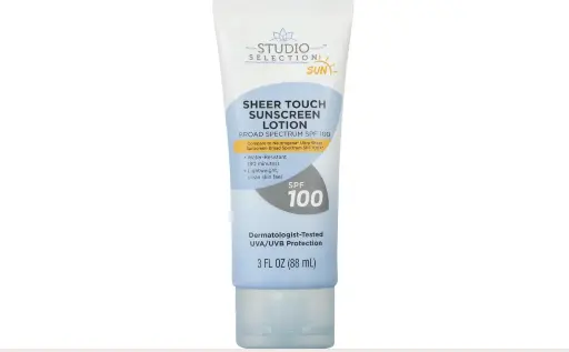 Studio Selection Sun Sheer Touch Sunscreen - SPF 100, 3 oz. (88 ml)  