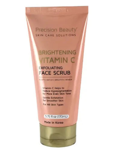 Precision Skin Care Solutions Brightening Vitamin C face scrub (170ml)