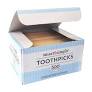 Smart&Simple Toothpicks Round Wooden 500 pc