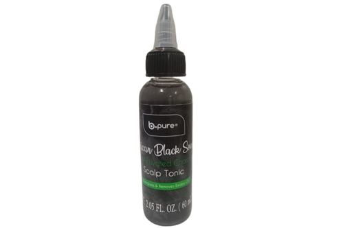 [DT] b.pure African Black Soap with activated charcoal scalp tonic  Anti Acne. 2.05 oz / 60ml