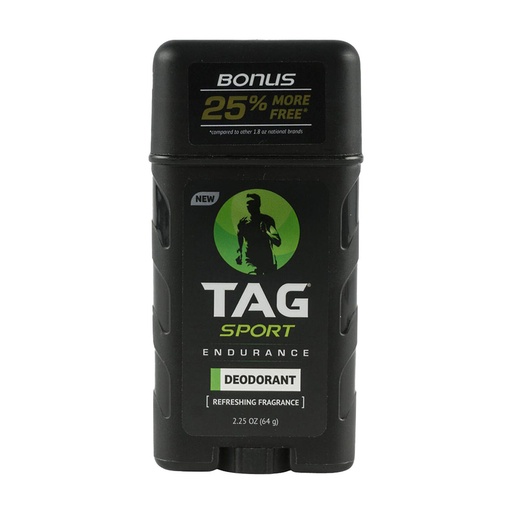 Tag Sport Deodorant   2.25oz/64g  