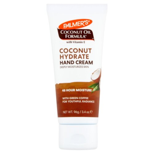 Palmer's - Coconut Oil Formula with vitamin E, coconut Hydrate hand cream- 3.4fl (96g)