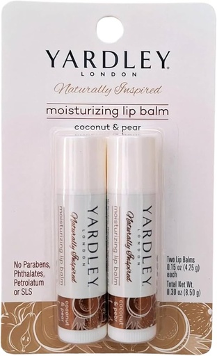 Yardley - lip balm - 2pk