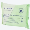 [FR] Alvira skin care eye&makeup removing wipes 25x