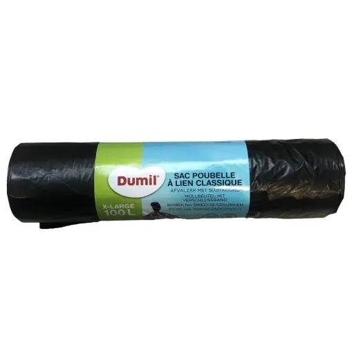 [FR] Dumil sac de poubelle avec lien 100l 