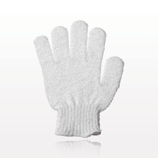 the bath shop gants exfoliants (blanc)  [1500]