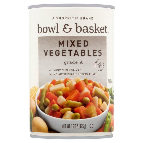 Bowl & Basket Mixed Vegetables, 15 oz(425g) 