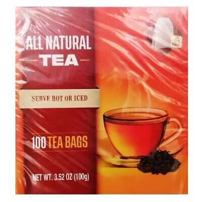 [DT] All Natural Tea, 100 Tea Bags
 (100g)