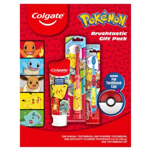 Colgate Pokemon Brushtastic Gift Pack (130g)