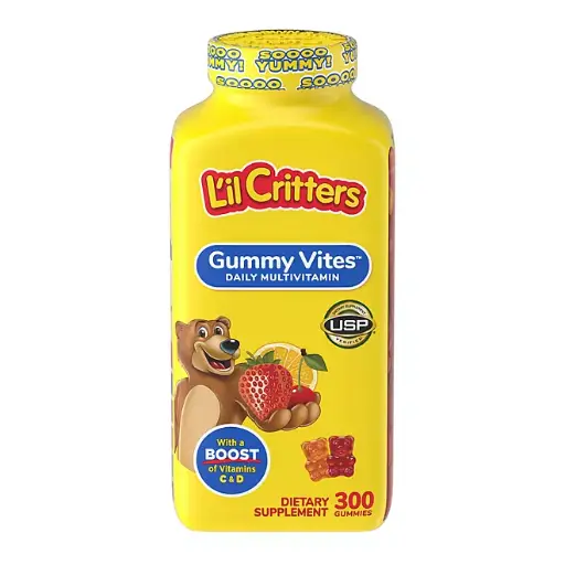 Lil Critters Gummy Vites  Daily Multivitamin, 300 Gummies 