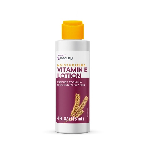 Family Beauty  Moisturizing Vitamin E Lotion 4 fl oz (118ml)