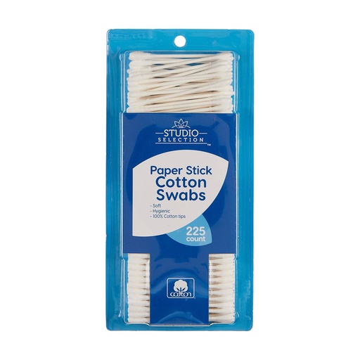 Studio Selection - Paper Stick Cotton Swabs 225 count