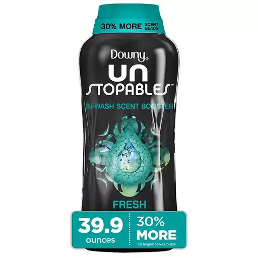 [SC] Downy Unstopables In-Wash Laundry Scent Booster Beads, Fresh, 39.9 oz