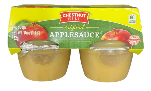 Chestnut Hill Applesauce 4-4oz cups(452g)