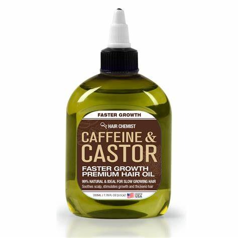 Hair Chemist Caffeine & Castor Hair Oil 7.1 oz. (210ml) 