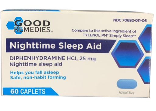 Good Remedies Nighttime Sleep Aid 60 caplets