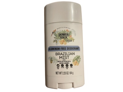 Power Stick for her  Aluminium-free Deodorant, brasilian mist, 2.25 oz.(64g)