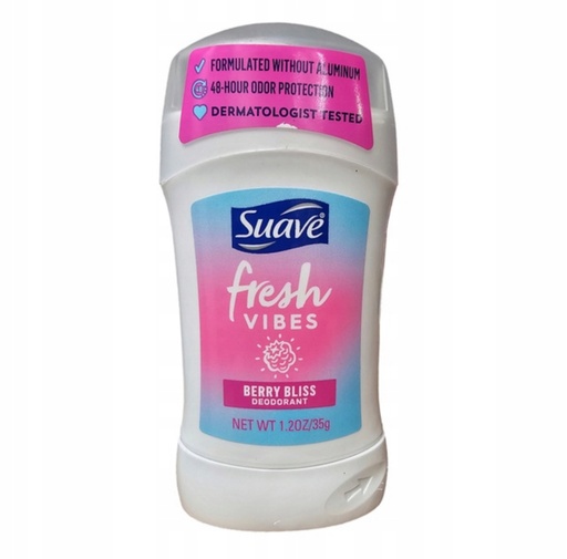 Suave fresh vibes berry bliss deodorant (35g)