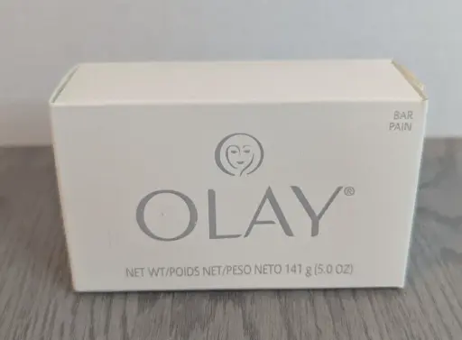 Olay soap bar without barcode