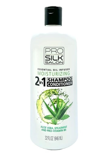 Pro Silk Salon Shampoo with Aloe Vera, Spearmint  32 oz. (946ml) 