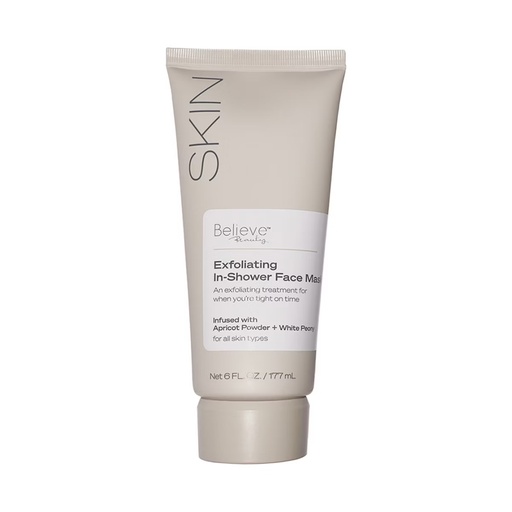 Skin Believe Beauty Exfoliating in-shower face mask 6oz(177ml) [6310]