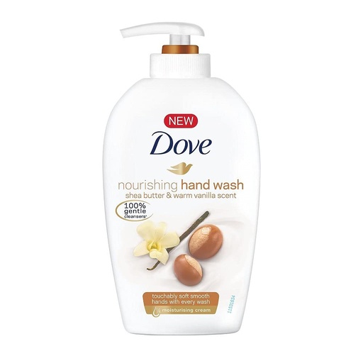 Dove nourishing hand wash shea butter& vanilla scent 250ml(8.45oz)